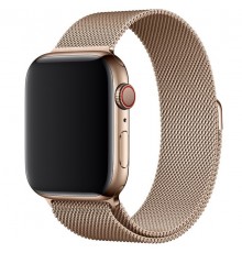 Ремінець Milanese Loop Design для Apple Watch 38/40/41/42mm(ser.10) Бронзовый