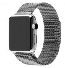 Ремінець Milanese Loop Design для Apple Watch 38/40/41/42mm(ser.10) Сталевий