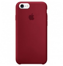 Чохол Silicone Case (AA) для Apple iPhone 7 / 8 (4.7") Бордовий / Maroon