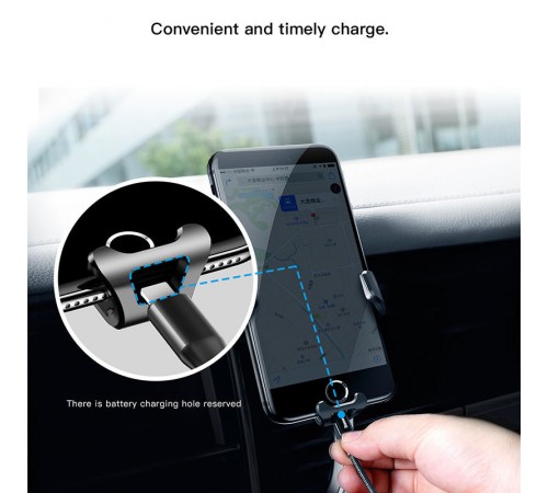 Автотримач Baseus Gravity Car Mount (SUYL) Чорний