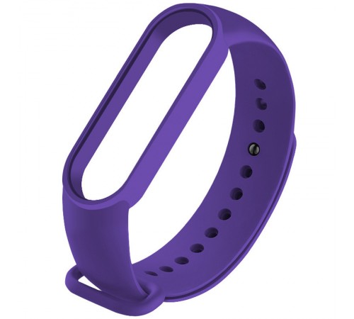 Силіконовий ремінець для Xiaomi Mi Band 3/4 Фіолетовий / Purple Силіконовий ремінець для Xiaomi Mi Band 3/4 Фіолетовий / Purple