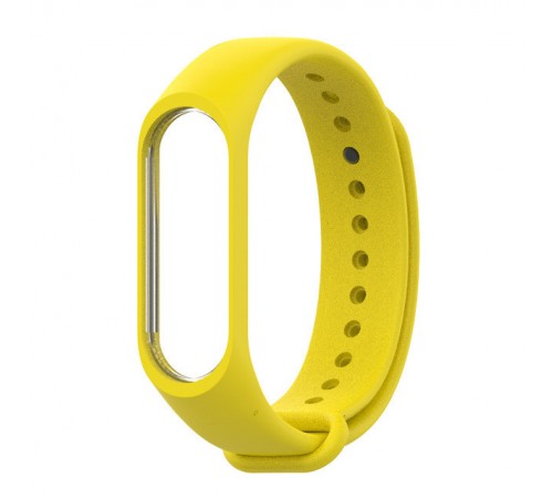 Силіконовий ремінець для Xiaomi Mi Band 3/4 Жовтий Силіконовий ремінець для Xiaomi Mi Band 3/4 Жовтий