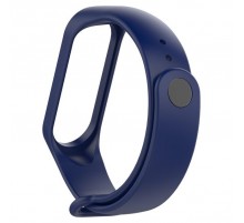 Силіконовий ремінець для Xiaomi Mi Band 3/4 Синій