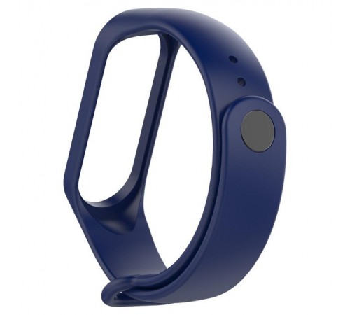 Силіконовий ремінець для Xiaomi Mi Band 3/4 Синій Силіконовий ремінець для Xiaomi Mi Band 3/4 Синій