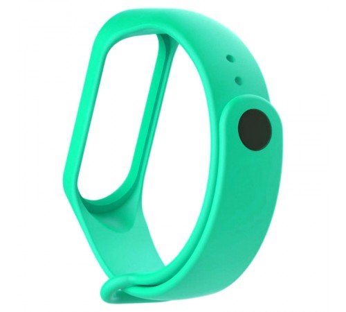 Силіконовий ремінець для Xiaomi Mi Band 3/4 М'ятний Силіконовий ремінець для Xiaomi Mi Band 3/4 М'ятний