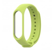 Силіконовий ремінець для Xiaomi Mi Band 3/4 Салатовий