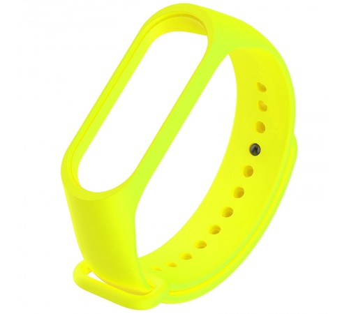 Силіконовий ремінець для Xiaomi Mi Band 3/4 Жовтий / Neon Yellow Силіконовий ремінець для Xiaomi Mi Band 3/4 Жовтий / Neon Yellow