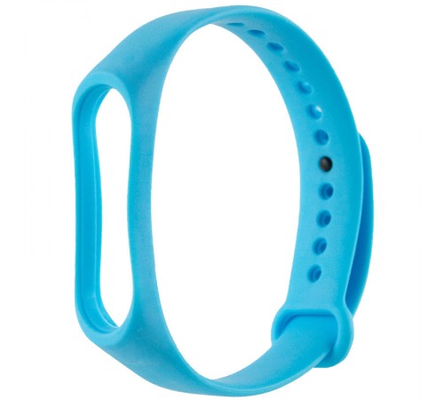 Силіконовий ремінець для Xiaomi Mi Band 3/4 Блакитний / Light Blue Силіконовий ремінець для Xiaomi Mi Band 3/4 Блакитний / Light Blue