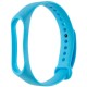 Силіконовий ремінець для Xiaomi Mi Band 3/4 Блакитний / Light Blue