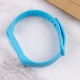 Силіконовий ремінець для Xiaomi Mi Band 3/4 Блакитний / Light Blue