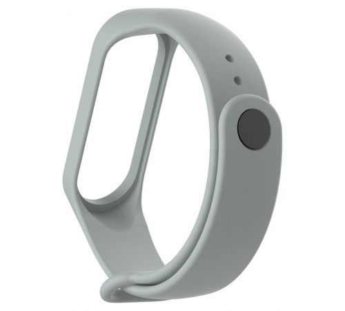 Силіконовий ремінець для Xiaomi Mi Band 3/4 Сірий Силіконовий ремінець для Xiaomi Mi Band 3/4 Сірий