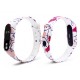 Силіконовий ремінець для Xiaomi Mi Band 3/4 Hello Kitty / Рожевий