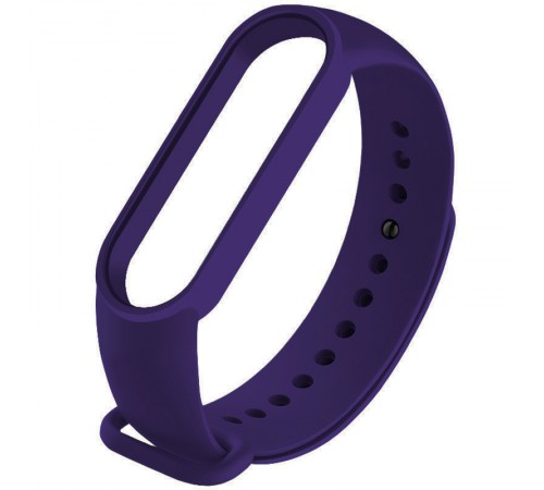 Силіконовий ремінець для Xiaomi Mi Band 3/4 Фіолетовий / Dark Purple Силіконовий ремінець для Xiaomi Mi Band 3/4 Фіолетовий / Dark Purple