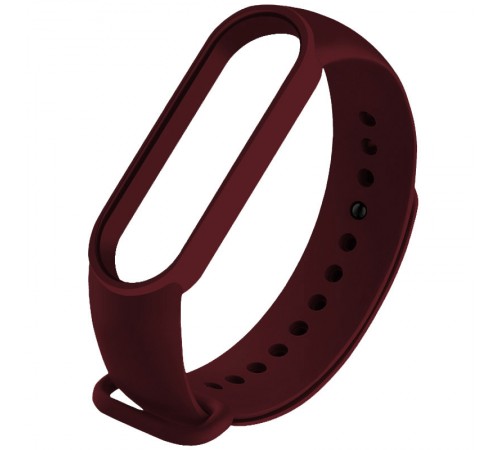 Силіконовий ремінець для Xiaomi Mi Band 3/4 Бордовий / Burgundy Силіконовий ремінець для Xiaomi Mi Band 3/4 Бордовий / Burgundy
