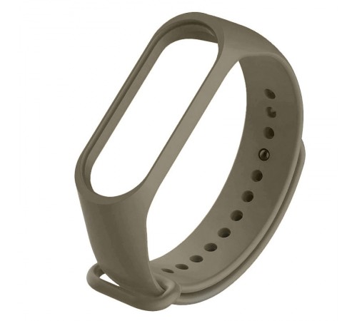 Силіконовий ремінець для Xiaomi Mi Band 3/4 Сірий / Light Olive Силіконовий ремінець для Xiaomi Mi Band 3/4 Сірий / Light Olive