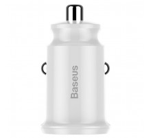 АЗП Baseus Grain 3.1A (2USB-A) (CCALL-ML) Білий