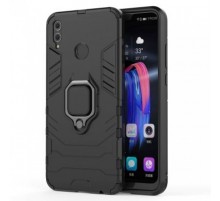 Ударостійкий чохол Transformer Ring for Magnet для Huawei P Smart (2019) Чорний / Soul Black