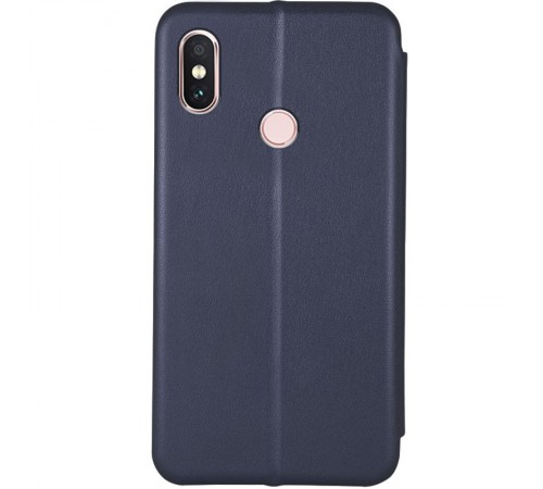 Шкіряний чохол-книжка Classy для Xiaomi Redmi Note 5 Pro / Note 5 (DC) Темно-синій Шкіряний чохол-книжка Classy для Xiaomi Redmi Note 5 Pro / Note 5 (DC) Темно-синій