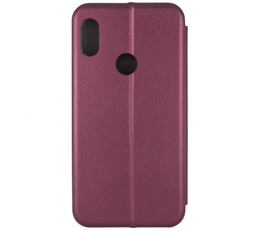 Шкіряний чохол-книжка Classy для Xiaomi Redmi Note 5 Pro / Note 5 (DC) Бордовий Шкіряний чохол-книжка Classy для Xiaomi Redmi Note 5 Pro / Note 5 (DC) Бордовий