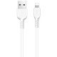 Дата кабель Hoco X20 Flash Lightning (3m) Білий