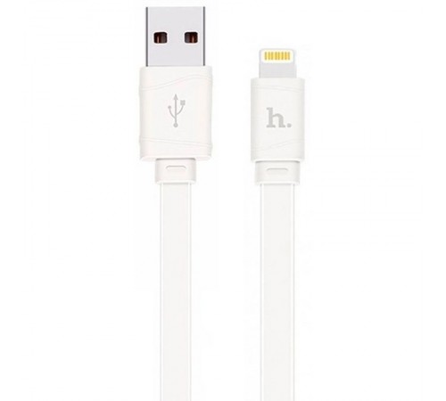 Дата кабель Hoco X5 Bamboo USB to Lightning (100см) Білий Дата кабель Hoco X5 Bamboo USB to Lightning (100см) Білий