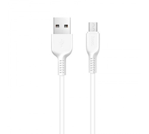 Дата кабель Hoco X20 Flash Micro USB Cable (1m) Білий