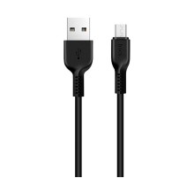 Дата кабель Hoco X20 Flash Micro USB Cable (1m) Чорний