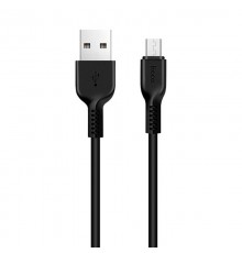 Дата кабель Hoco X20 Flash Micro USB Cable (1m) Чорний