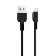 Дата кабель Hoco X20 Flash Micro USB Cable (1m) Чорний