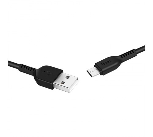 Дата кабель Hoco X20 Flash Micro USB Cable (1m) Чорний