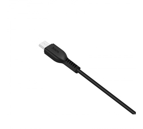 Дата кабель Hoco X20 Flash Micro USB Cable (1m) Чорний