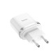 МЗП Hoco C12 Charger + Cable (Micro) 2.4A 2USB Білий