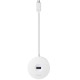 Перехідник HUB Baseus Round Box Type-C to USB 3.0 + 3USB 2.0 (CAHUB-G) Білий