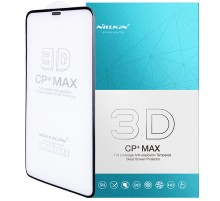 Захисне скло Nillkin (CP+ max 3D) (full glue) для Apple iPhone 11 (6.1") / XR (6.1") Чорний