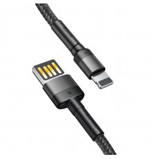 Дата кабель Baseus Cafule Lightning Cable Special Edition 2.4A (1m) (CALKLF-G) Сірий