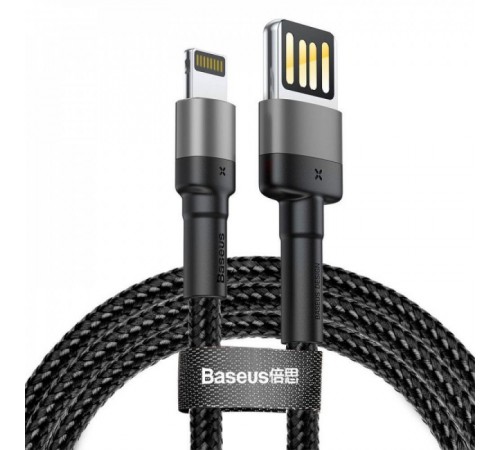 Дата кабель Baseus Cafule Lightning Cable Special Edition 1.5A (2m) (CALKLF-H) Сірий Дата кабель Baseus Cafule Lightning Cable Special Edition 1.5A (2m) (CALKLF-H) Сірий