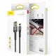 Дата кабель Baseus Cafule Lightning Cable Special Edition 1.5A (2m) (CALKLF-H) Сірий
