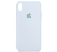 Чохол Silicone Case Full Protective (AA) для Apple iPhone X / XS (5.8") Блакитний / Cloud Blue