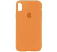Чохол Silicone Case Full Protective (AA) для Apple iPhone X / XS (5.8") Помаранчевий / New Orange
