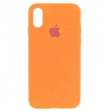 Чохол Silicone Case Full Protective (AA) для Apple iPhone X / XS (5.8") Помаранчевий / Vitamin C
