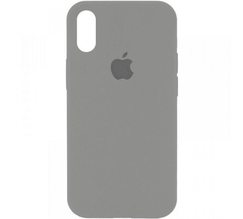 Чохол Silicone Case Full Protective (AA) для Apple iPhone X / XS (5.8") Сірий / Pewter Чохол Silicone Case Full Protective (AA) для Apple iPhone X / XS (5.8") Сірий / Pewter