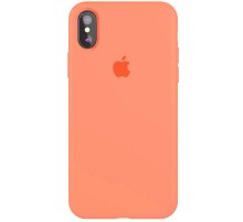 Чохол Silicone Case Full Protective (AA) для Apple iPhone X / XS (5.8") Рожевий / Flamingo
