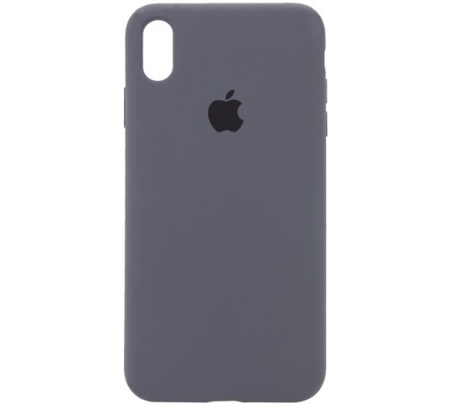 Чохол Silicone Case Full Protective (AA) для Apple iPhone X / XS (5.8") Сірий / Dark Gray Чохол Silicone Case Full Protective (AA) для Apple iPhone X / XS (5.8") Сірий / Dark Gray
