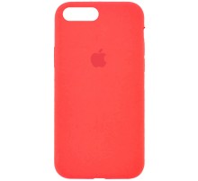 Чохол Silicone Case Full Protective (AA) для Apple iPhone 7 plus / 8 plus (5.5") Помаранчевий / Pink citrus