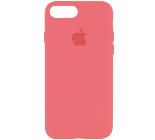 Чохол Silicone Case Full Protective (AA) для Apple iPhone 7 plus / 8 plus (5.5") Рожевий / Living coral