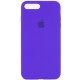 Чохол Silicone Case Full Protective (AA) для Apple iPhone 7 plus / 8 plus (5.5") Фіолетовий / Purple