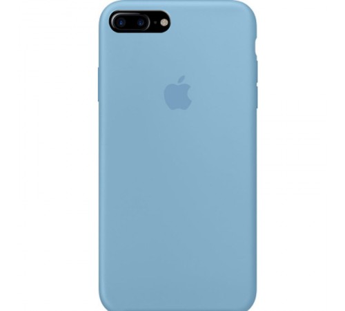 Чохол Silicone Case Full Protective (AA) для Apple iPhone 7 plus / 8 plus (5.5") Блакитний / Cornflower