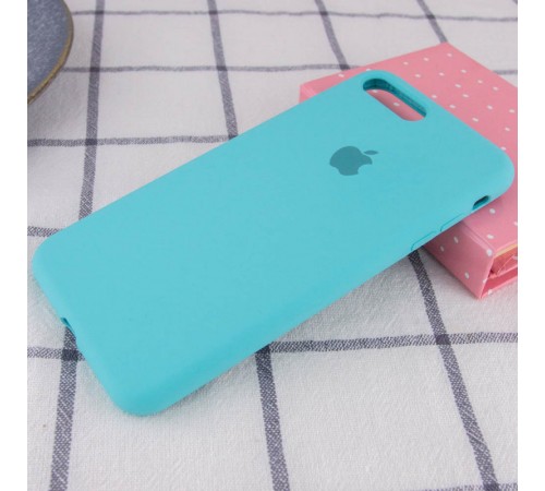 Чохол Silicone Case Full Protective (AA) для Apple iPhone 7 plus / 8 plus (5.5") Бірюзовий / Ice Blue Чохол Silicone Case Full Protective (AA) для Apple iPhone 7 plus / 8 plus (5.5") Бірюзовий / Ice Blue