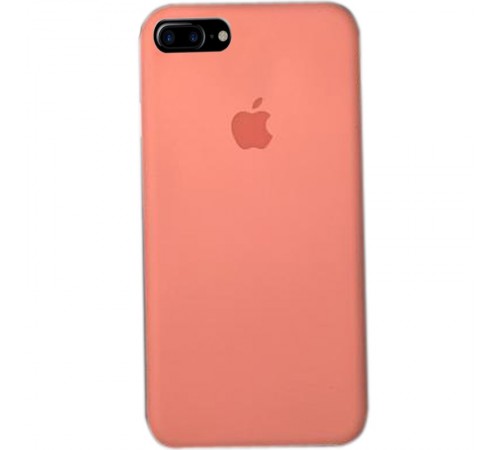Чохол Silicone Case Full Protective (AA) для Apple iPhone 7 plus / 8 plus (5.5") Рожевий / Flamingo