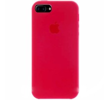 Чохол Silicone Case Full Protective (AA) для Apple iPhone 7 plus / 8 plus (5.5") Рожевий  / Rose red
